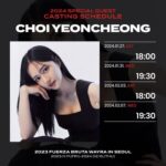 Choi Yeon-cheong Instagram - 📌🎫 The Last Party With Me Let’s Paint The Town Red🩸🩸🩸 #최연청 #푸에르자부르타 #FUERZABRUTA