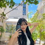 Choi Yun-jin Instagram - end of summer✌🏻😝✌🏻