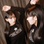 Choi Yun-jin Instagram – Happy days👯🖤🤍