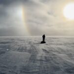 Chris Burkard Instagram - This is the closest I’ve come to feeling like I was on another planet. Today we finished a 120 mile crossing of Vatnajokull glacier from East to West and paddling our pack rafts to the Ocean down the Skindadalsá river. This trip has been a dream of mine for a few years. A Source to Sea experience where you follow water from the source to the Ocean. I will be unpacking this one for a while.