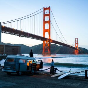 Chris Burkard Instagram - Growing up, California was mainly sunny beaches and coastal living to me - but as I got older and started to venture outside of my hometown of Arroyo grande, I started to realize that the State actually has a few really distinct ecosystems that captivated my attention. In 2017, I decided to take an 8 day road trip to dive deeper & spend some quality time climbing, surfing, and hiking to understand the diversity in a more immersive way.  I jumped in an old VW bus, with some friends and made our way to Alabama Hills to climb and camp in the desert. After a couple of nights, we moved on to the forests at the foot of the Sierra Nevada… home to some of the biggest trees in the world and continued to the northern sections of coastline to surf colder waters bordered by wetter, lush forests. Even though I’ve spent a ton of time exploring California, I still love finding new details in these ecosystems and will keep exploring them as long as I can. 

Shot for @prana 2017