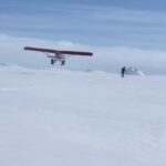 Chris Burkard Instagram - Last week’s short mission from Landmannalaugar in Iceland’s Highlands to the south side of Mýrdalsjökull gave me a new perspective on that stretch of landscape I crossed in 2021 on a fatbike… this time moving more intentionally and slowly on skis. Even though the forecast showed clear skies at the beginning of the week, we encountered some pretty tricky weather - high winds and low visibility forcing us to rely more on GPS tracking and teamwork to move through some of the technical features that precede crossing the glacier. Dipping my toes into the challenge of traversing on skis has been teaching me a lot of new skills required to be safe in adverse conditions and I’m excited for bigger objectives on the horizon… @66north @stol_iceland @midgard.base.camp
