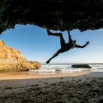 Chris Burkard Instagram - Growing up, California was mainly sunny beaches and coastal living to me - but as I got older and started to venture outside of my hometown of Arroyo grande, I started to realize that the State actually has a few really distinct ecosystems that captivated my attention. In 2017, I decided to take an 8 day road trip to dive deeper & spend some quality time climbing, surfing, and hiking to understand the diversity in a more immersive way. I jumped in an old VW bus, with some friends and made our way to Alabama Hills to climb and camp in the desert. After a couple of nights, we moved on to the forests at the foot of the Sierra Nevada… home to some of the biggest trees in the world and continued to the northern sections of coastline to surf colder waters bordered by wetter, lush forests. Even though I’ve spent a ton of time exploring California, I still love finding new details in these ecosystems and will keep exploring them as long as I can. Shot for @prana 2017