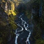 Chris Burkard Instagram - With all of it’s secret canyons, glaciers, and iconic rivers, the þórsmork valley has been home to many photoshoots for me over the years and felt like a good representation of colors and landscape I wanted my new collection with @dbjourney to represent. We were fortunate to hit the fall weather just right on a crisp day last September to photograph the bags and apply each piece in real-life scenarios that I intended them for. Check out the full collection while stock lasts at the 🔗 in my profile Ramverk Pro Sling Bag 20L Ramverk Pro Backpack 32L Surf Tote 80L Roamer Duffel 60L Hugger Roller Bag Check-in 90L
