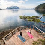 Chris Burkard Instagram - Alaska being roughly 665,000 square miles makes it the largest state in the US and pretty difficult to see it all even in a lifetime… March of 2018 on a catalog shoot for prAna, I decided to take a small crew to hit some of the most scenic locations ranging from the Don Sheldon Mountain hut near Denali to the Turnagain Arm on the Kenai Peninsula. A truly diverse array of wilderness where adventure and lifestyle in tune with nature is inevitable and a perfect time to see the state in peak season… exploring glaciers, ice caves, and eventually coastal territory accessible only by bush plane or small boats & highly dependent on a clear weather window. For the majority the trip, clear skies were in our favor and the swell lined up for perfect surf despite the frigid waters… even a rideable bore tide that locals often surf during large swings @prana