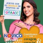 Chris Flores Instagram - Minha querida embaixadora, @chrisfloresnet , tem uma importante mensagem para compartilhar sobre a campanha Movimento Dourado. Esta é uma parceria entre a Noviça e o Hospital do @instagraacc , em prol da luta contra o câncer infantojuvenil. E você pode colaborar adquirindo a Noviça Original Edição Especial do Movimento Dourado, onde todo lucro será revertido para Hospital do GRAACC, e espalhando informação, pois para combater essa doença, a detecção precoce é fundamental! Por isso, fique atento aos sinais da doença: - Dores de cabeça pela manhã e vômito; - Caroços no pescoço, nas axilas e na virilha e ínguas que não resolvem; - Dores nas pernas que não passam e atrapalham as atividades da criança; - Manchas arroxeadas na pele, como hematomas ou pintinhas vermelhas; - Aumento de tamanho na barriga; - Brilho branco em um ou nos dois olhos quando a criança sai em fotografias com flash. Assista e venha caminhar conosco pelo universo encantado de Oz,com coragem, coração e imaginação. #bettanin #movimentodourado #novica #graacc #cancerinfantojuvenil #setembrodourado