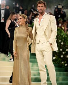 Chris Hemsworth Instagram - Incredible night at the Met Gala. Massive thank you to Anna Wintour and my gorgeous date @elsapataky @tomford @chopard @gettyentertainment, @metcostumeinstitute, @voguemagazine