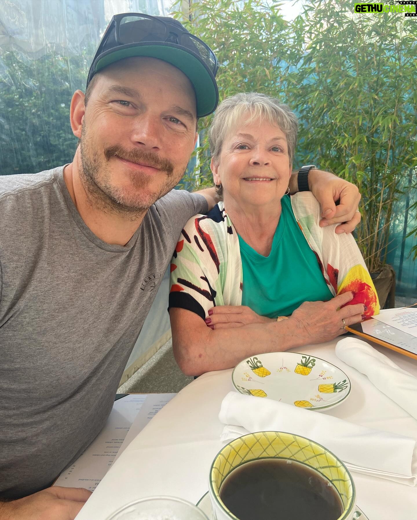 Chris Pratt Instagram - Happy Mother’s Day to all the mamas out there! Love to my Mom Kathy who set a high bar for her love, patience, humor, and joy in motherhood. And a special thank you my darling Katherine for all you do. Witnessing you be a mom to Lyla and Eloise and a stepmom to Jack makes me fall more and more in love with you every day. The 24/7 job of scheduling, transporting, loving, nurturing, managing calendars, planning activities, the nutrition, the boundaries, the rules, the patience, the gentleness, the firmness, the wisdom, and grace. It’s truly a marvel.