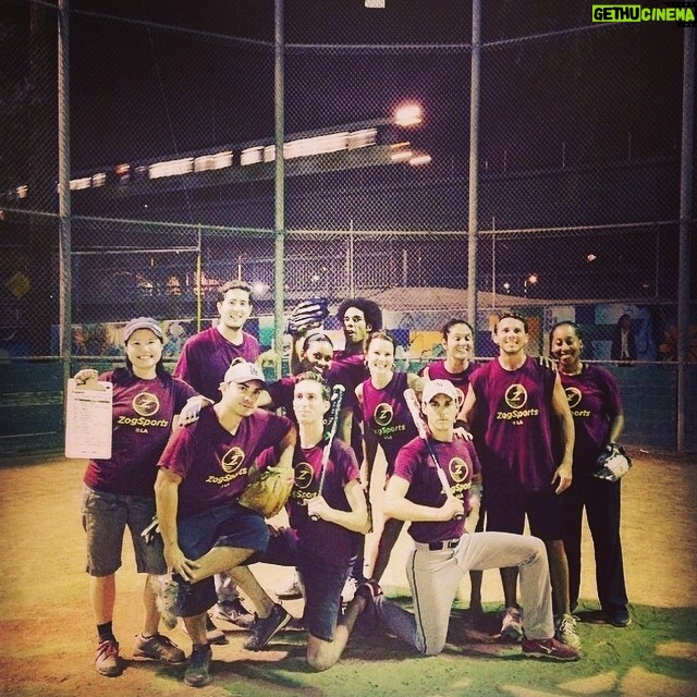 Chris Wood Instagram - The official 'Wrong Burgandy' team photo. Softballers.