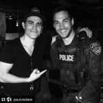 Chris Wood Instagram - Guess who stopped by the #CONTAINMENT set? ・・・ #Repost @paulvedere "Photo cred @julieplec"
