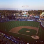 Chris Wood Instagram - Dodgers game! Still miss my Yanks...