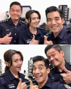 Chrissie Chau Instagram - 一些劇照和工作照 我想拍電視劇和電影最大區別 是電視劇真的每天要拍很多場戲 由其是當要一人分飾2角 每天拍攝時間就會相對更長 這部大概是我拍過最需體力的戲了 去年疫症最嚴峻那幾個月拍下 每天開工前必須做快測 120天我佔了117天 工作人員常開玩笑：「娜姐🀄️未？」🤣🤣🤣 📸 @alex_chichicool #叠影狙擊 #魏曉晨梁曦 #辛苦晒所有工作人员 #抱歉讓你們失望了 #做嘢唔病放假先病係我強項 #感恩特別時期還有工開