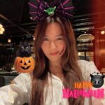 Chrissie Chau Instagram - 應節裝一下 Trick or treat 🎃👻😈🍭 #halloween #happyhalloween #trickortreat #halloweennight #horror