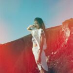 Chrissie Chau Instagram - 💙☁️☀️Red beach #redbeach #redbeachakrotiri #santorini #greece #dubblefilm #dubblefilmjelly Red Beach