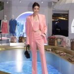 Chrissie Chau Instagram - Love wearing fun prints and colors for summer and “La Vacanza” by @donatella_versace and @dualipa is just perfect💕🦋 Go check out this La Vacanza Pop-Up at @harbourcity, will be here until 19th June😉 @versace #VersaceLaVacanza @harbourcity #HarbourCity Makeup by @circleeeee_makeup Hair by @heibiebie