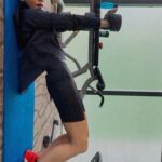 Chrissie Chau Instagram - 運動是⋯⋯ 放太久越拿不起 懶太久越懶得動 #懶得動 #試新鞋好輕好舒服😌