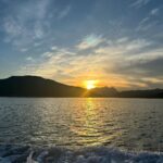 Chrissie Chau Instagram - Had a great day with my 👯‍♀️ 🏄🏻‍♀️ #hadsomuchfun #sunnyday #wakesurf #wakesurfing #rainbowcloud #sunset #好彩冇打風 #天氣晴日落正 #第一次就上到水放繩👏🏻 #不過幾年先番嚟1次 #你幾年後再學過啦🤣 #耳鳴的一日