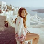 Chrissie Chau Instagram - 🩵🤍 #fira #firasantorini #santorini #greece Thira, Santorini