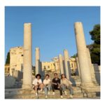 Chrissie Chau Instagram - 遊客照🇬🇷 圖3: 街頭小食🥥⋯太甜&原來唔解渴🙈 圖4: 3個對雅典最高山好迷戀嘅人 圖5: 📸正確姿勢 圖6: I would like to thank the LV Hk team for taking good care of us 圖8: 認真 圖9: #corinthcanal Acropolis, Athens, Greece