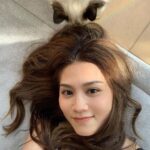 Chrissie Chau Instagram - BearBear 生日快樂❤️ 話咁快就2歲啦🐻 希望你日日都係咁活力充沛🥰 #Bear #bearbear #🐻 #99 #9月9日