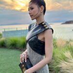 Chrissie Chau Instagram - I’m so glad to be invited to the presentation of the new High Jewelry Deep Time collection by @francescaamfitheatrof The attention to details of this collection is exceptional, and the high collar Wave necklace is my favourite🤩 #LVHIGHJEWELRY @louisvuitton