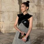 Chrissie Chau Instagram - I’m so glad to be invited to the presentation of the new High Jewelry Deep Time collection by @francescaamfitheatrof The attention to details of this collection is exceptional, and the high collar Wave necklace is my favourite🤩 #LVHIGHJEWELRY @louisvuitton