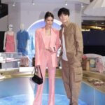 Chrissie Chau Instagram - Love wearing fun prints and colors for summer and “La Vacanza” by @donatella_versace and @dualipa is just perfect💕🦋 Go check out this La Vacanza Pop-Up at @harbourcity, will be here until 19th June😉 @versace #VersaceLaVacanza @harbourcity #HarbourCity Makeup by @circleeeee_makeup Hair by @heibiebie