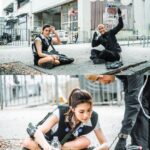 Chrissie Chau Instagram - ♠️🤴🏻♠️ 係咪得我會咁緊張 玩到腳抽筋 大脾痛咗幾日😅 嘩好認真嘅製作 9個人對决 每人跟1個攝影師加1個PA 開始前個個拉晒筋 即刻挑起我嘅好勝心 下次玩呢啲game 應該保留體力 一開始搵子彈搵車係咁跑唔知做乜🤷🏻‍♀️ 其實都冇人追我😂未到一半已經好頸渴 最近距離狙擊阿修支槍失靈😪 佢又冇即刻乘機殺咗我🤔 識玩🤪 圖2: 未玩前人模人樣 圖3: 可以揸車嘅技能係人生掙扎點～匿係車入邊就唔會死但係又沒收我支槍😳如果唔係剩係回氣係回血咁幾好呢 圖5: 唔知傾咩咁開心 圖6: 跳咁高睇嚟好興奮🔪 圖7: 我恨到啦渴望之水 圖8: 佢飲勝利之水🍻 圖10: 狼狽不堪 最後其實係9對1 📸 @zac_nirvana_ 追9個人影過程相 原來你先係大Boss #respect 🫡 #我哋玩得開心希望你哋都睇得開心