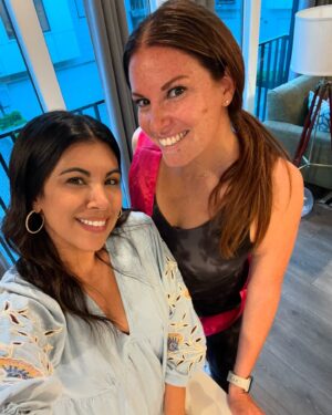 Chrissie Fit Instagram - We got rowdy in #Nashville for my dear friend @emily_a_pierce’s #bachelorette! What a blast and what a bride! Yeehaw 🤠 (I used this emoji so much in the last 3 days). #NashBash #LetsGetNashty #MidnightRodeo