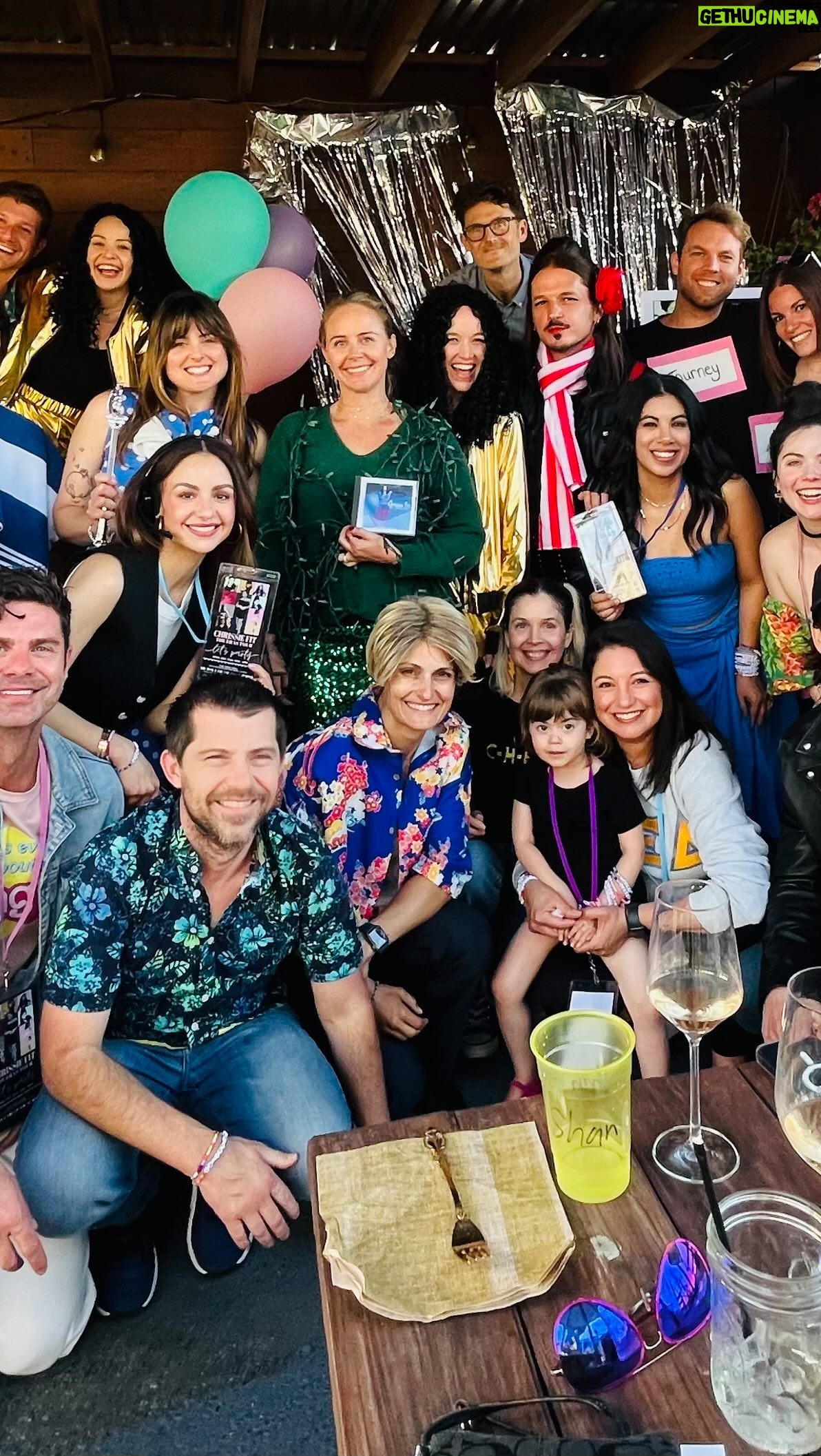 Chrissie Fit - 3 Likes - How lucky can one woman be? āŗļø My amazing BFFs (@karolinbarnes @fifers3000 & @kelleyjakle) surprised me with such a funny and thoughtful party! I was initially terrified (as you see in this video š
) when I realized everyone was dressed as an era of my life. What a crazy and amazing tour itās been! Thank you to my beautiful friends for celebrating all the chapters before this and ushering this new one in with such playfulness and love š I adore you all so so much!
And I believe that this is the last birthday celebration, everyone š¤£