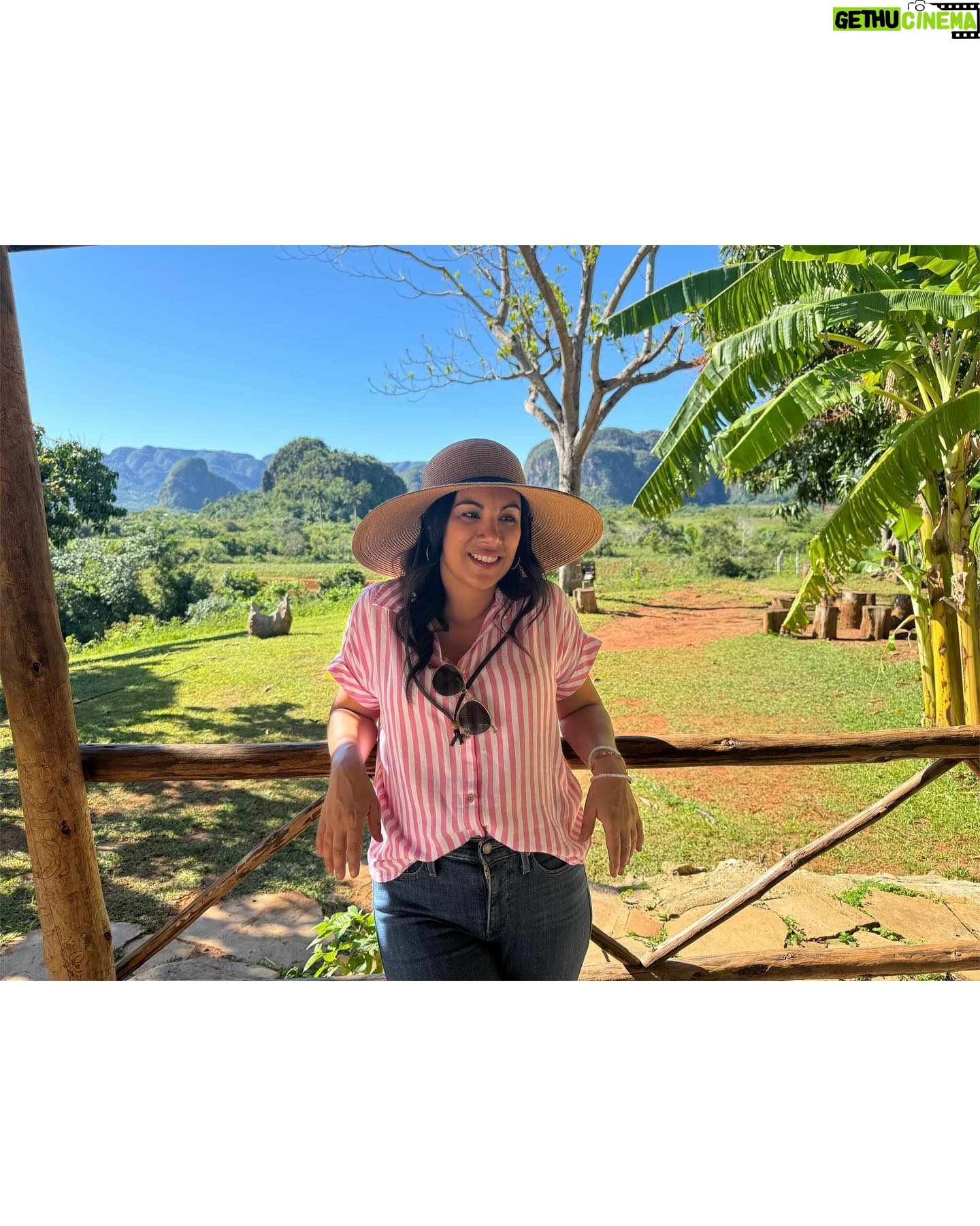 Chrissie Fit - 3 Likes - Who would’ve pegged me as a guajira? Los paisajes de Cuba son una maravilla. The Cuban countryside is unreal. I recommend you go there and buy tobacco directly from the farmers. They are forced to give 90% of their crops to the government and only have 10% to sell themselves. It’s more authentic this way and you’re helping the farmer, who takes so much pride in growing their tobacco, fruits, veggies, and coffee. Btw, I did not know how to smoke a cigar. At the risk of losing my Cuban card, I will post in my stories 😅
#Cuba #Vinales #CuevaDelIndio #palenquedeloscimarrones #cubancountryside #ReturnToMyRoots #CubanHeritage #Cuban #Guajiro #Guajira