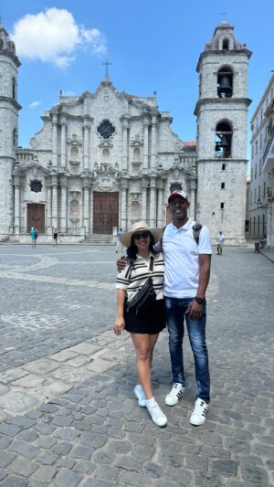 Chrissie Fit Instagram - Have you ever been somewhere for the first time and immediately felt like you’d been there before? That’s what happened to me in Old Havana. I didn’t know the names of the streets but I felt like I walked them before. It was eerie but weirdly calming too. Please watch until the end to see the difference between the tourist area and the daily reality of the Cuban people. Thank you to my newfound primo @perezalverdi for showing us around la Habana Vieja 🙏🏽💙❤️ 

#Cuba #ReturnToMyRoots #CubanHeritage #HabanaVieja #OldHavana #Havana #Habana #HavanaCuba #HabanaCuba #BenyMore #MuchoCorazon