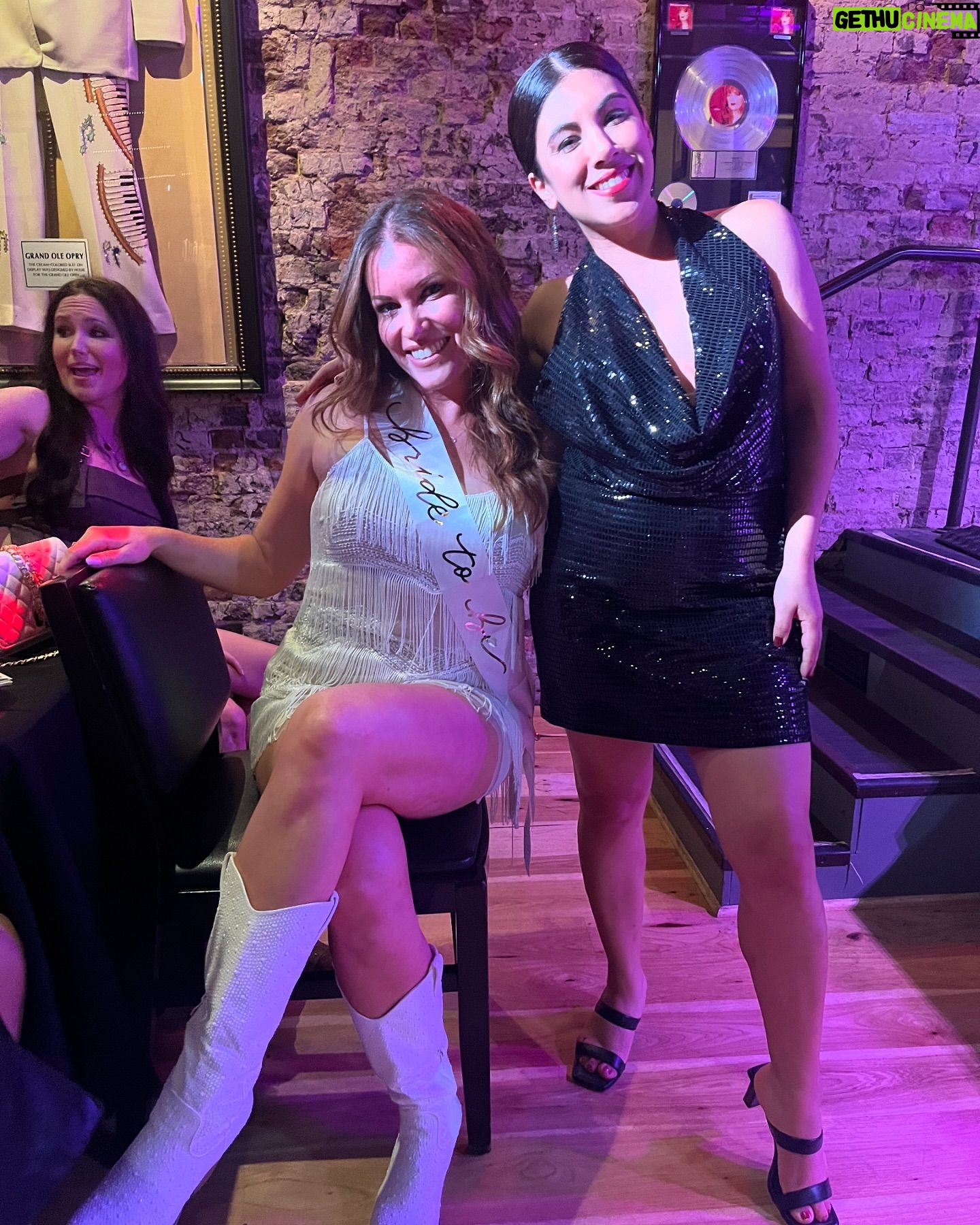 Chrissie Fit - 3 Likes - We got rowdy in #Nashville for my dear friend @emily_a_pierce’s #bachelorette! What a blast and what a bride! Yeehaw 🤠 (I used this emoji so much in the last 3 days). #NashBash #LetsGetNashty #MidnightRodeo