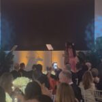 Chrissy Teigen Instagram - Was very excited to honor the incredible force behind @cultgaia, @jasminlarian with her ACE award in NYC last night! I wore cult gaia before I knew her and now our kids share a school and the cutest little friendship 🥰 she is not only an amazing designer but an amazing, beautiful, talented woman as well. Sorry for introducing you like a dancer to the stage (no shade everyone knows I love a strip club more than A N Y ONE) 🤍🤍🤍 and thank you again for the photos, @christian_germoso