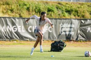 Christen Press Instagram - The comeback is coming along. The only promise I’ll make to you is that I’ll try. And what a beautiful, giving thing it is to try. -CP23
