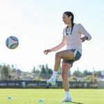 Christen Press Instagram - The comeback is coming along. The only promise I’ll make to you is that I’ll try. And what a beautiful, giving thing it is to try. -CP23