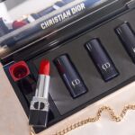 Christian Serratos Instagram – How cute is the Rouge Dior Minaudière Clutch?! So chic and perfect for touch ups on the go. @DiorBeauty @DiorBeautyLovers @Dior #RougeDior