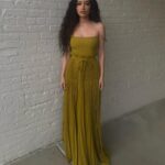 Christian Serratos Instagram - An inspiring night with @Dior at the Brooklyn Museum. Thank you @diorbeauty and @mariagraziachiuri 🧡#DiorxBrooklynMuseum #DiorBAB2023