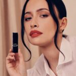 Christian Serratos Instagram - I feel my most powerful and elegant in a red lip - I can feel confident when I have Rouge Dior in my bag. @DiorBeauty @DiorBeautyLovers @Dior #RougeDior