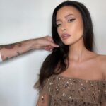 Christian Serratos Instagram – Thank you to the talented souls who made me feel so good on such a special night! @jennakristina @jerrod.roberts  @robzangardi @zuhairmuradofficial @nails_of_la @colorbymattrez @adamcampbellhair @rum_brady