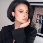 Christian Serratos Instagram – Change is 🔥🔥 @christianserratos 🔥🔥 cut @adamcampbellhair color @colorbymattrez style @jerrodrobertshair #makeupbyjennakristina using @diorbeauty #christianserratos #diorbeauty