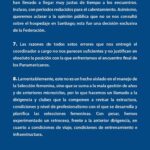 Christiane Endler Instagram - Comunicado oficial del Plantel de fútbol femenino adulto Panamericanos Santiago 2023, ante los hechos ocurridos los últimos días!