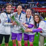 Christiane Endler Instagram - 🏆 CHAMPIONNES DE FRANCE ❤️💙 @olfeminin #d1arkema #olfemenin