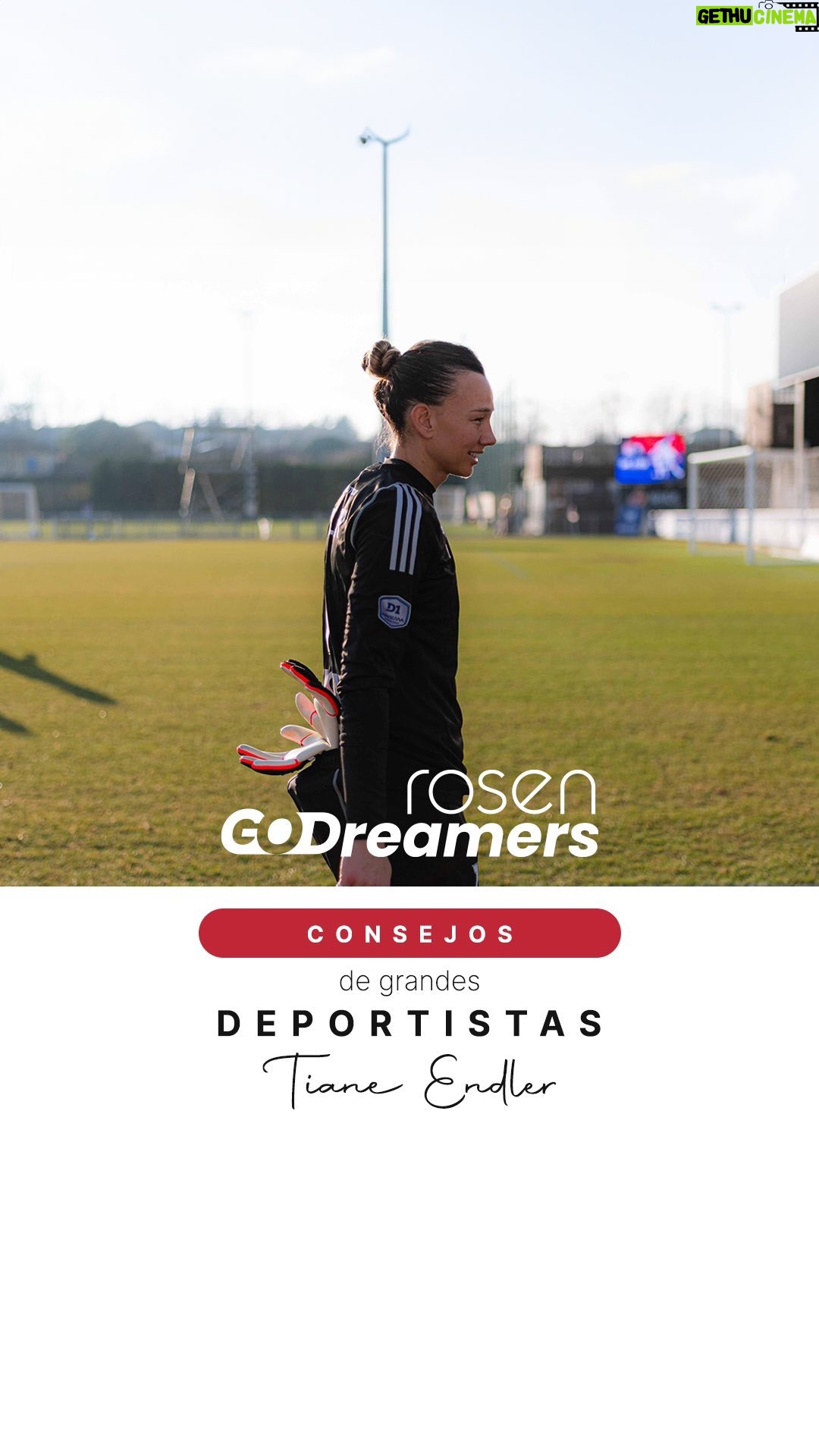 Christiane Endler Instagram - Descubre este consejo de nuestra Tiane Endler Rosen Go Dreamers es claro en su propósito, seguiremos visibilizando historias de grandes deportistas y apoyando a las futuras generaciones porque estamos convencidos de que el deporte tiene grandes beneficios para la salud. Además, compartimos importantes valores en común con las distintas disciplinas, como la integridad, excelencia y compromiso 💪🏻