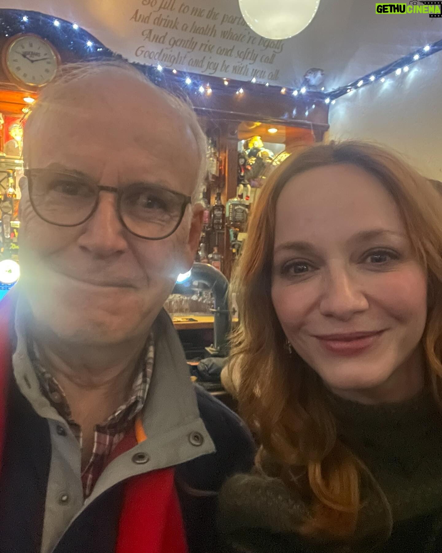 Christina Hendricks Instagram - What could be more beautiful than Scotland at Christmas??? @gleneaglestownhouse @edinburghcastle @royaloakedinburgh