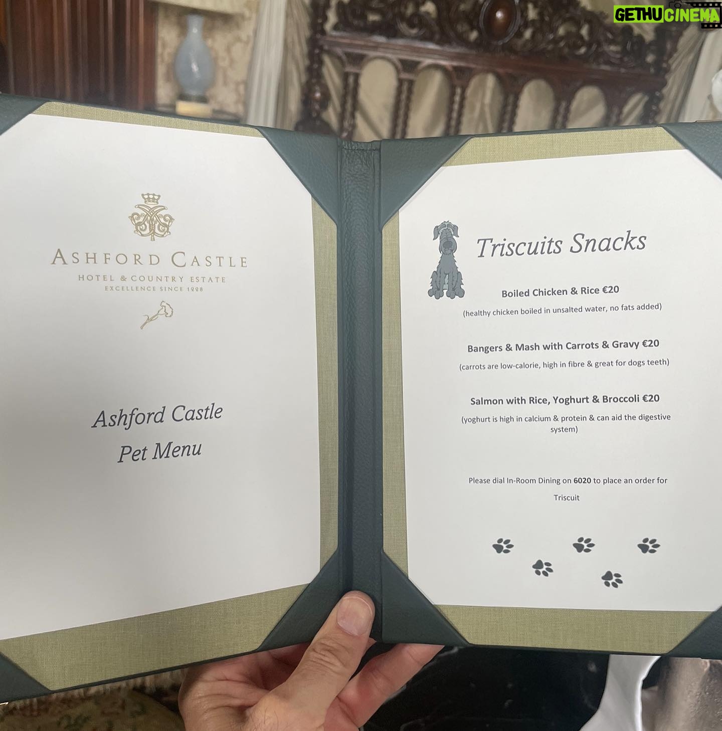 Christina Hendricks Instagram - I’m back at one of my favorite places on earth and first on the agenda…. TEA! My favorite meal of the day. Even more beautiful than the last time, @ashfordcastle you have my heart. Simply everything is exquisite. Ireland sparkles here.