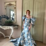 Christina Hendricks Instagram - We started at the unbelievably beautiful property of @soniathouse designed by the exceptional @kenfulk for cocktails and welcoming everyone to New Orleans before we all set out for a little New Orleans French Quarter history with @hottesthelltours . It was especially perfect for those of our friends who were seeing Nola for the first time. Yes, I kept my @csiriano gown on for every second of it! Quite possibly my favorite dress of all time. My father said being at the Soniat House is like being inside my mind🤗
