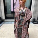 Christina Hendricks Instagram - The Westwood show in Paris was magnificent! Bravo Andreas on another masterful collection @viviennewestwood #parisfashionweek
