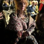 Christina Hendricks Instagram - The Westwood show in Paris was magnificent! Bravo Andreas on another masterful collection @viviennewestwood #parisfashionweek