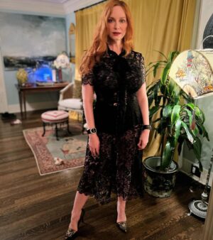 Christina Hendricks Instagram - Jumped on the “show your underpants in public” bandwagon.